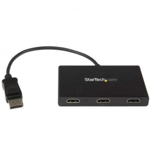 Adaptér 3portový, video připojení: HDMI (Output), Display Port 3840 x 2160 pixel, Rozbočovač MST 1 StarTech.com