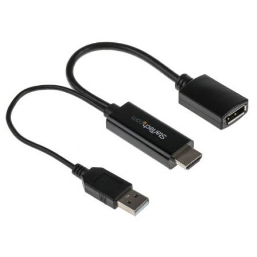 StarTech.com Adaptér 1 HDMI Display Port 255 mm 3840 x 2160 pixel
