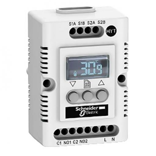 Schneider Electric Zapouzdřený termostat, řada: ClimaSys CC 80 °C -40 °C 200/240 V ac