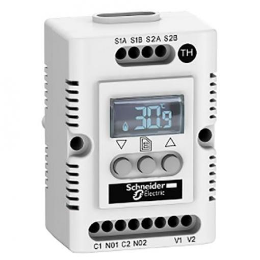 Schneider Electric Zapouzdřený termostat, řada: ClimaSys CC 80 °C 4 A -40 °C 200/240 V ac 230V