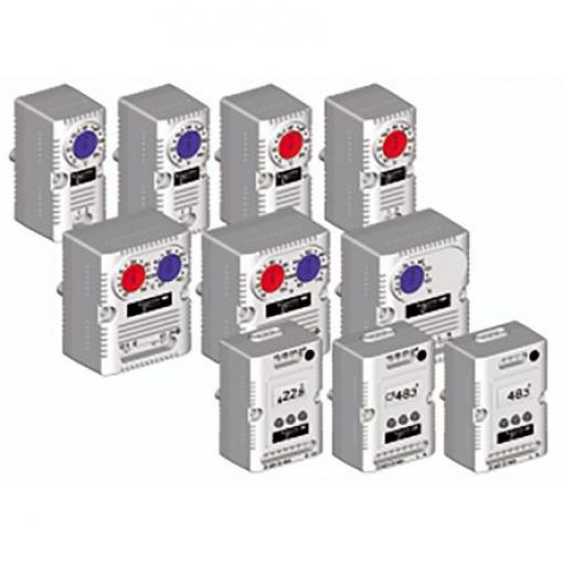 Schneider Electric Zapouzdřený termostat, řada: ClimaSys CC, 1 NO/1 NC 80 °C 10 A -20 °C 250 V 250V