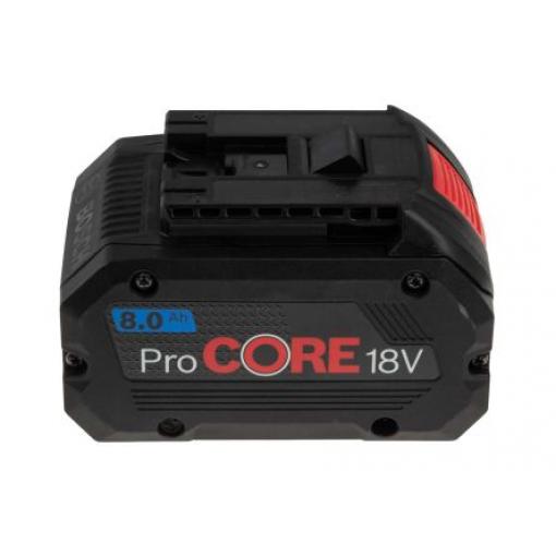 Baterie pro elektrické nářadí 1600A016GK, 8 Ah 18 V, pro použití s: Úhlová bruska 18 V Range, Kotoučová pila 18 V Range,