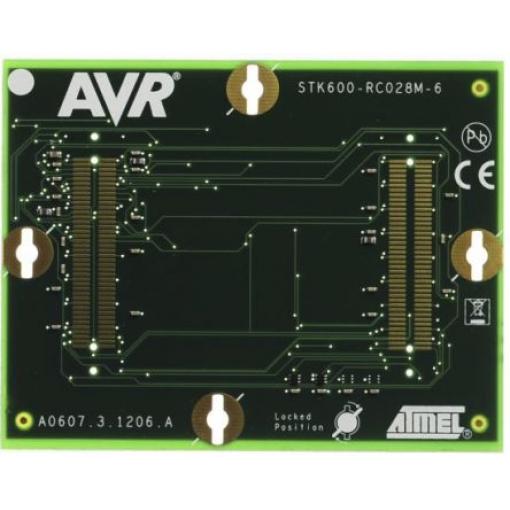 Příslušenství vývojové sady Směrovací karta, pro použití s: 28kolíkový MegaAVR v pouzdře DIP ATSTK600-RC06 Microchip