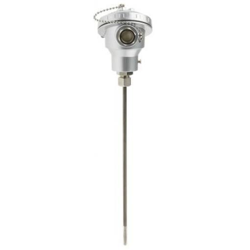 Termočlánek s minerální izolací 250 mm kabel typ K Nerezová ocel 250 mm sonda, -100 °C 6 mm na 1100 °C IEC, RoHS
