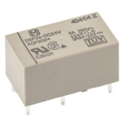 Panasonic Výkonové relé DPST Montáž na plošný spoj 5 A 24 V dc DSP