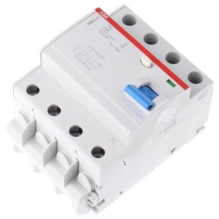 Jistič zbytkového proudu 3pólový Typ A 40A 30 mA ABB Typ A SmiSSline F404 UL 1053, REACH, RoHS, IEC/EN 61008