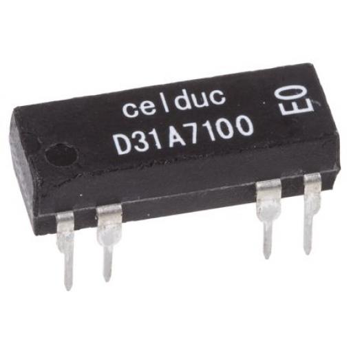 Celduc Reedové relé SPST 24 V dc 0.5 A 2150 Ω