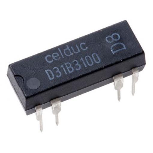 Celduc Reedové relé SPNC 5 V dc 0.5 A 500 Ω