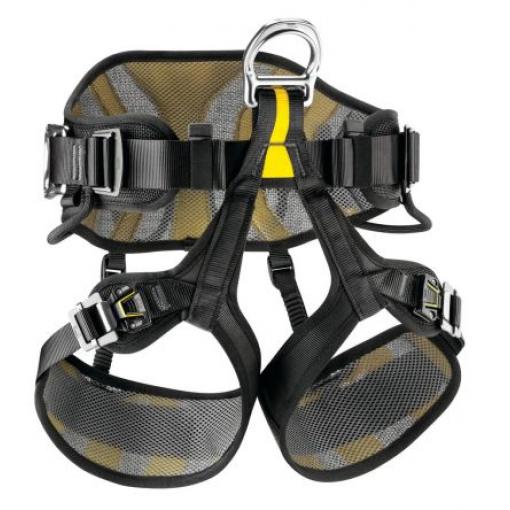 Bezpečnostní postroj proti pádu C079BA01, nastavitelné popruhy: Noha, Pas Řemen přibalen Petzl 1 100 kg