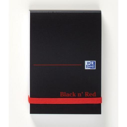 Black n Red Poznámkový blok Pevná vazba Horní vazba barva Černá, velikost papíru: A7 192 listů, Obyčejný