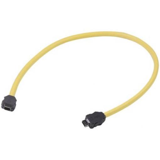 Ethernetový kabel, Žlutá, PVC, 50 V AC, 60 V DC 5m