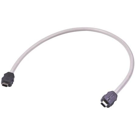 HARTING Ethernetové kabely, Šedá, A: ix průmysl, Polyvinylchlorid Vnější 1 m Vnější, B: RJ45