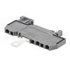 WAGO Odpojovací svorkovnice 280-683, řada: 280, 400 V Šedá 2.5 mm² 1 Klecová svorka