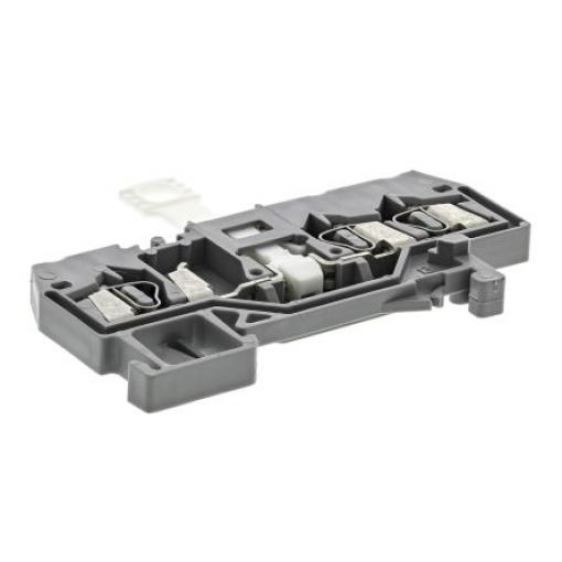 WAGO Odpojovací svorkovnice 280-683, řada: 280, 400 V Šedá 2.5 mm² 1 Klecová svorka
