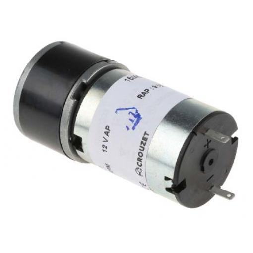 Crouzet Stejnosměrný převodový motor, řada: 82 862 12V dc Komutátorový s převodem 440rpm 50 Ncm 3 W 5 mm