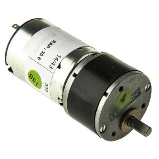 Stejnosměrný převodový motor 12 V DC Komutátorový s převodem 140 ot/min 3 W