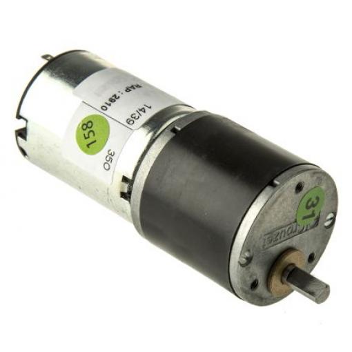 Crouzet Stejnosměrný převodový motor, řada: 82 862 12V Komutátorový s převodem 1.5rpm 50 Ncm 3 W 5 mm