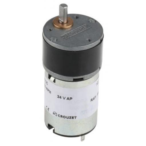 Crouzet Stejnosměrný převodový motor, řada: 82 862 24 V Komutátorový s převodem 45 rpm 50 Ncm 3 W 5 mm