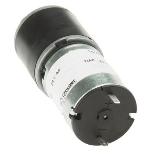 Crouzet Stejnosměrný převodový motor, řada: 82 862 24 V Komutátorový s převodem 1.5 rpm 50 Ncm 3 W 5 mm