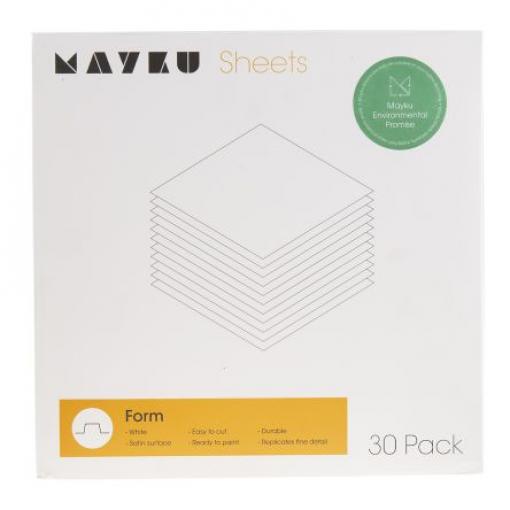 Mayku MFA180100AA Listy Polyethylentereftalát-G (PETG) 200 x 200 mm 235 mm 130 mm 16 mm