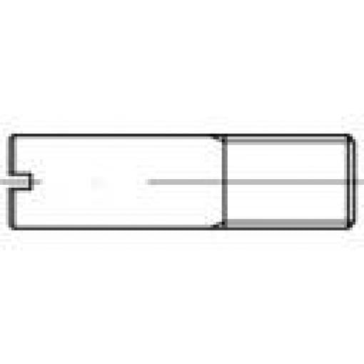 TOOLCRAFT 106582 vrut M5 ocel galvanizováno zinkem 100 ks