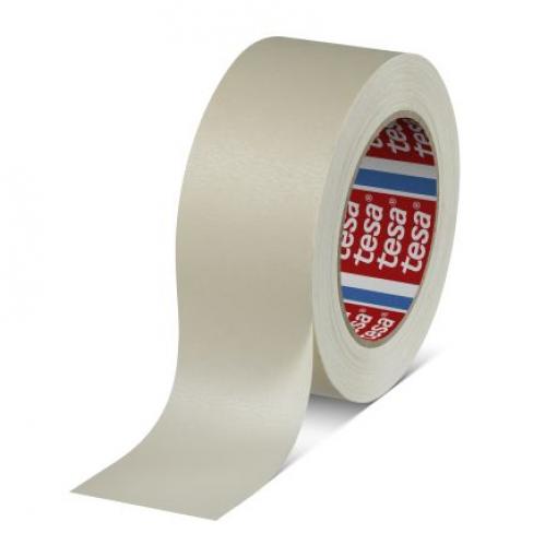 Maskovací páska, Béžová 04316-00016-03 Tesa 4316 materiál nosiče Papír Přírodní pryž 4316 50 mm Tesa, délka: 50 m
