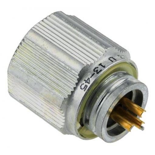 Kulatý konektor, počet kontaktů: 3, Kabel, velikost: Standard Amphenol Socapex, pohlaví kontaktu: Vnější, orientace