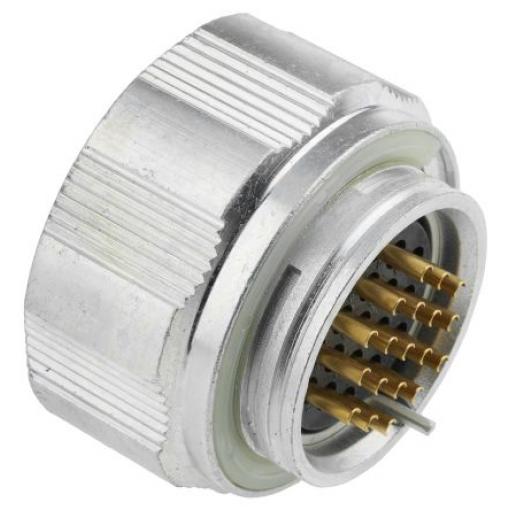 Kulatý konektor, počet kontaktů: 19, Kabel, velikost: Standard Amphenol Socapex, pohlaví kontaktu: Vnější, orientace