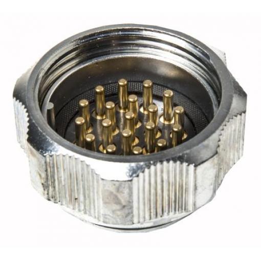 Kulatý konektor, počet kontaktů: 19, Kabel, velikost: Standard Amphenol Socapex, pohlaví kontaktu: Vnější, orientace