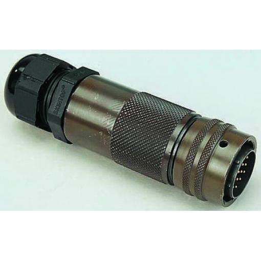 Amphenol Socapex Kulatý konektor, specifikace Mil, řada: 451, materiál kontaktu: Slitina niklu, orientace těla: Rovný,