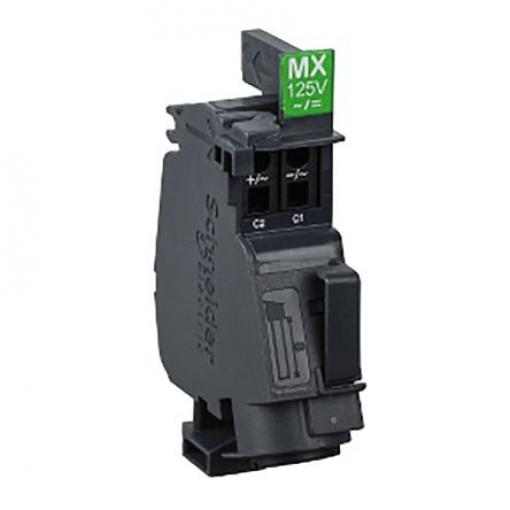 Schneider Electric Jistič s lisovaným pouzdrem, rozsah: Compact NSXm, rozsah: MX Shunt Nasazovací