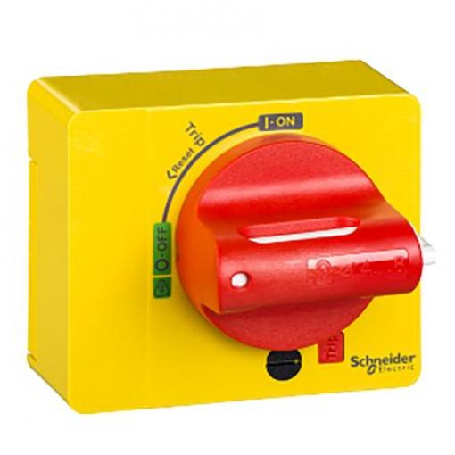 Jistič v lisovaném pouzdru MCCB, řada: Compact NSXm 16 → 160A pevně vestavěný, rozsah: PowerPact