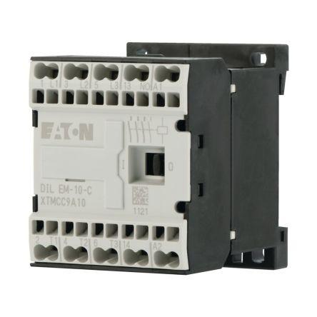 Eaton 1 NO Stykač napětí ve vinutí 230V ac 3pólový 9 A 400V ac 4 kW s 3 NO kontakty 230V ac Řízení motoru, Rezistivní