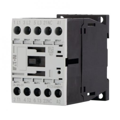 Eaton 1 NC Stykač napětí ve vinutí 230V ac 3pólový 9 A 690V ac 4 kW s 3 NO kontakty 230V ac Řízení motoru, Reverzační,