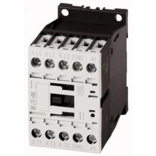Eaton 1 NC Stykač napětí ve vinutí 24V ac 3pólový 9 A 400V ac 4 kW s 3 NO kontakty 24V ac Řízení motoru, Rezistivní