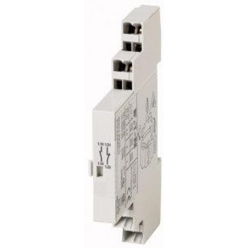 EatonPomocný kontakt 1NC + 1NO2 Boční montáž s Pružinová svorka 2 A DC, 3,5 A AC 250 V DC, 500 V AC