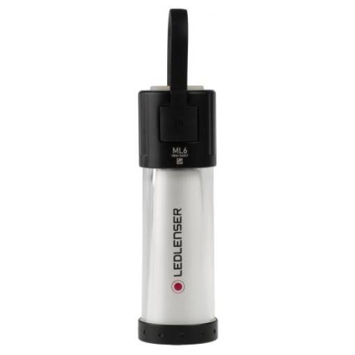 Lucerna ML6, typ žárovky: LED Dobíjecí, IP54 Bílá Bodové LEDLENSER