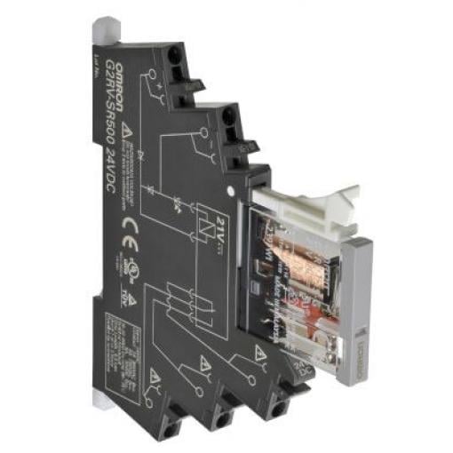 Omron Výkonové relé SPDT Lišta DIN 6 A 48 V ac/dc G2RV