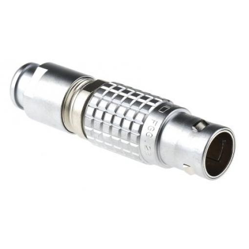 Kulatý konektor, počet kontaktů: 10, Kabel, velikost: 15 mm LEMO, pohlaví kontaktu: Vnější, orientace těla: Rovný