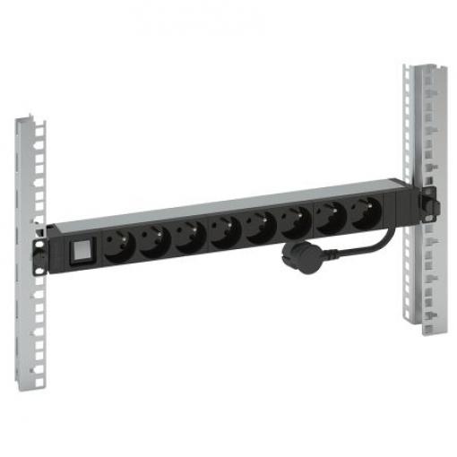 Legrand Prodlužovací kabel, řada: Legrand cabling system LCS³ Energy Distribution 8cestná 3m kabel, 230 V 16A Typ E Typ