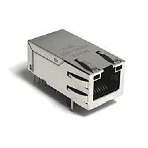 Molex Konektor RJ45, řada: 85793 Vnitřní Cat5, Cat5e, počet cest: 8, Pravý úhel, Průchozí otvor Stíněné, počet portů: