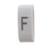 Označovač kabelu, řada: HODS85 Nasouvací barva Černá 4.5 mm x HellermannTyton Bílá F 6.3 mm 531-07866 HOBS85-PVC-WH
