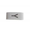Označovač kabelu, řada: HODS85 Nasouvací barva Černá 4.5 mm x HellermannTyton Bílá Y 6.3 mm 531-07885 HOBS85-PVC-WH
