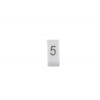 Označovač kabelu, řada: HODS85 Nasouvací barva Černá 4.5 mm x HellermannTyton Bílá 5 6.3 mm 531-07856 HOBS85-PVC-WH