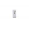 Označovač kabelu, řada: HODS85 Nasouvací barva Černá 4.5 mm x HellermannTyton Bílá 7 6.3 mm 531-07858 HOBS85-PVC-WH