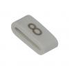 Označovač kabelu, řada: HODS85 Nasouvací barva Černá 4.5 mm x HellermannTyton Bílá 8 6.3 mm 531-07859 HOBS85-PVC-WH