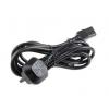 Napájecí šňůra 2.5 m, Černá, A: IEC C13, B: BS1363 Polyvinylchlorid, 250 V RS PRO