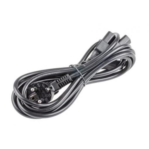 Napájecí šňůra 2.5 m, Černá, A: IEC C13, B: Schuko Polyvinylchlorid, 250 V RS PRO