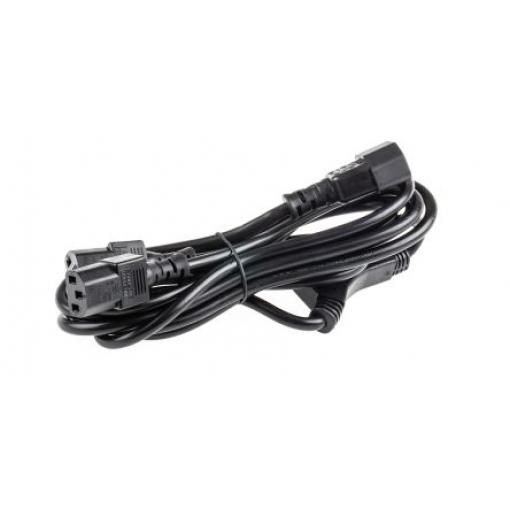 Napájecí šňůra 3 m, Černá, A: IEC C13, B: Přímý Polyvinylchlorid, 250 V RS PRO