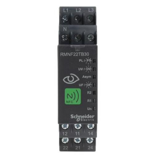 Schneider Electric Monitorovací relé, řada: Harmony Control 3 a DPDT kontakty Lišta DIN